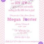 Baby Shower Invitation - Cute As A Button In Pink..